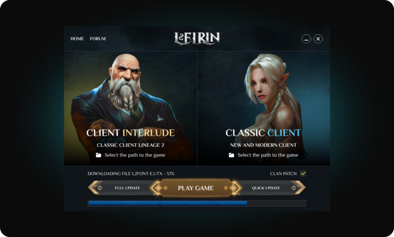 Лаунчер для Lineage 2 Eirin