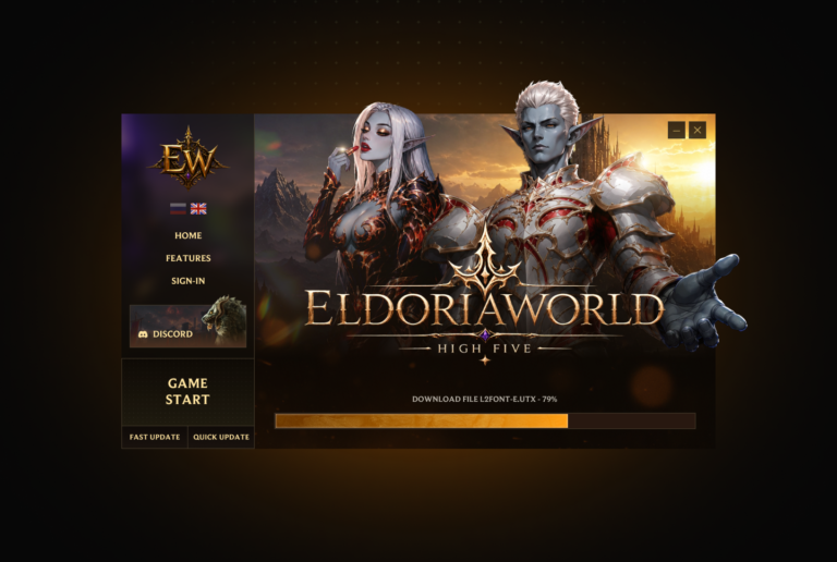 Лаунчер для EldoriaWorld